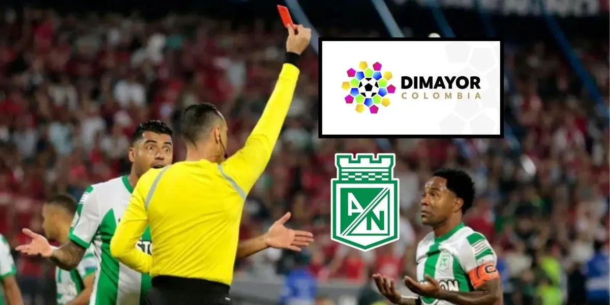 La DIMAYOR tomó una decisión radical con relación a Dorlan Pabón de Atlético Nacional.