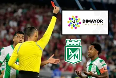 La DIMAYOR tomó una decisión radical con relación a Dorlan Pabón de Atlético Nacional.