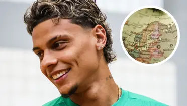 La estrella del Palmeiras tiene pie y medio en Europa por esta causa Foto: SE Palmeiras y Pexels