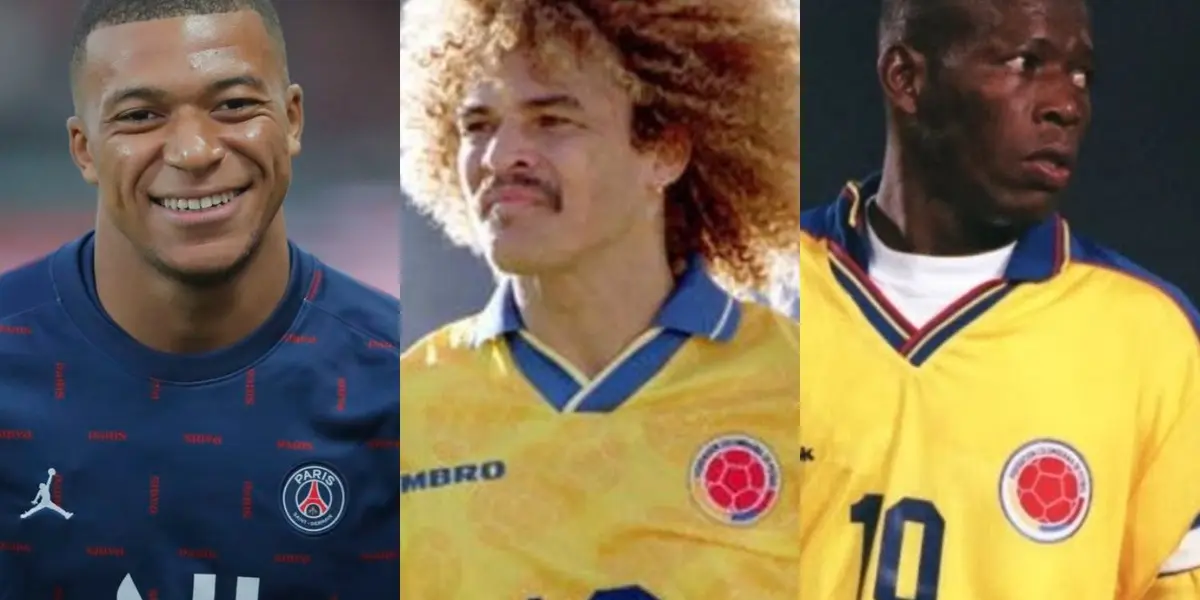 La estrella de la Selección de Francia y el PSG mostró su admiración con un exjugador de la Selección Colombia