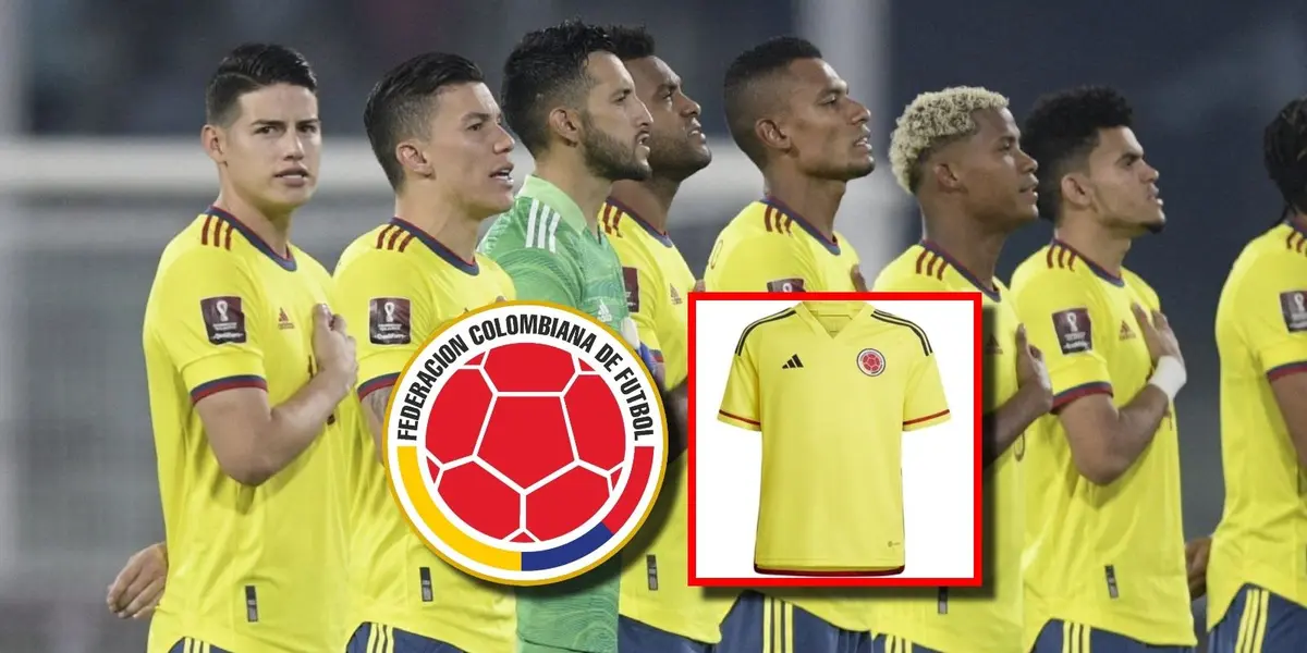 La Federación Colombiana de Fútbol (FCF) haría un cambio radical con la camiseta de la Selección Colombia.