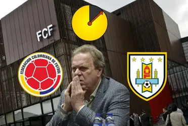 La Federación Colombiana de Fútbol (FCF) recibió una mala noticia en la previa del partido contra la Selección Uruguay.