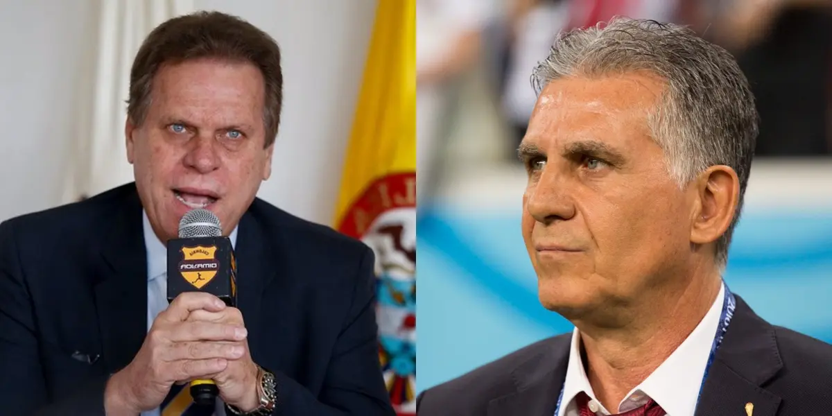La Federación Colombiana de Fútbol ya oficializó el despido de Carlos Queiroz y parece que también buscan que otro peso pesado arme las valijas.