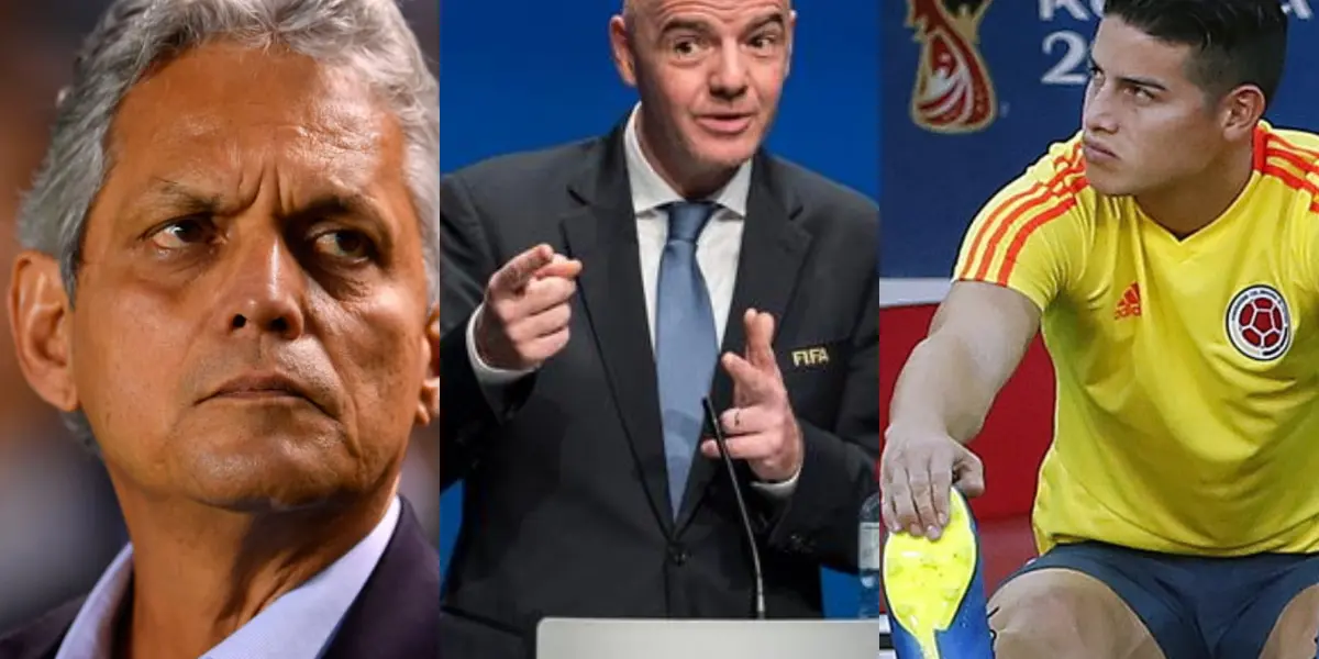 La FIFA desde hace un mes tiene un dolor de cabeza con Reinaldo Rueda y James Rodríguez por el Mundial de Qatar 2022.
