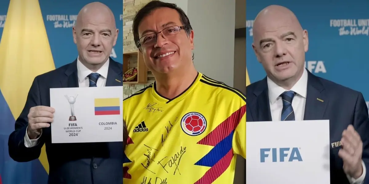 La FIFA le da una sorpresa a toda Colombia, un anuncio que incluso beneficia a Gustavo Petro.