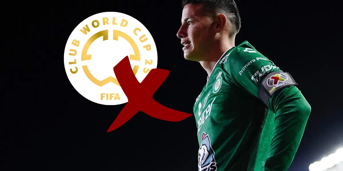 La FIFA le dijo NO al Club León: James fuera del Mundial por conflicto con Pachuca. Foto: FIFA, Pexels y James Rodríguez