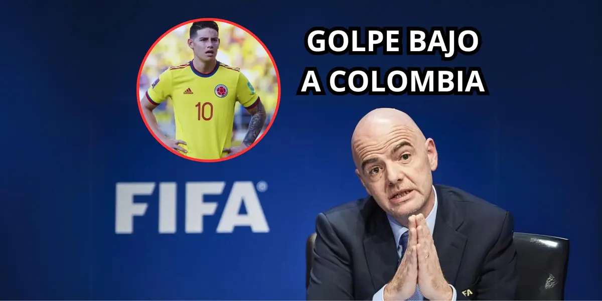 La FIFA le dio un golpe bajo a la Selección Colombia apenas inició el año 2024.
