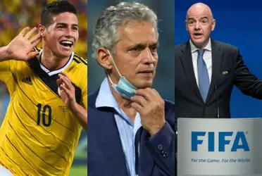 La FIFA le pidió de manera indirecta a la Federación Colombiana de Fútbol (FCF) y a Reinaldo Rueda que esperan a James Rodríguez en el Mundial de Qatar 2022