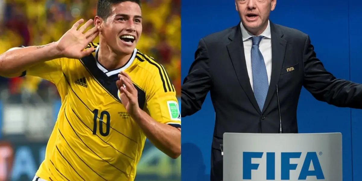 La FIFA necesita que James Rodríguez esté en el Mundial de Qatar 2022 y hay razones de fondo. 