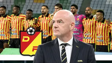 La FIFA trajo una tremenda sanción al Deportivo Pereira y estas son las consecuencias Foto: Deportivo Pereira, Escudoteca y FIFA