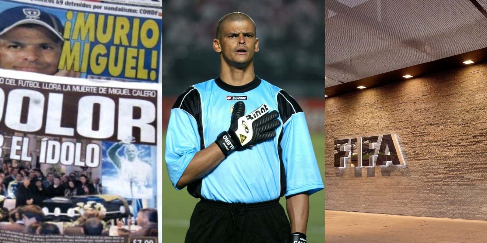 La FIFA tuvo un emotivo gesto con el fallecido portero colombiano Miguel Calero.