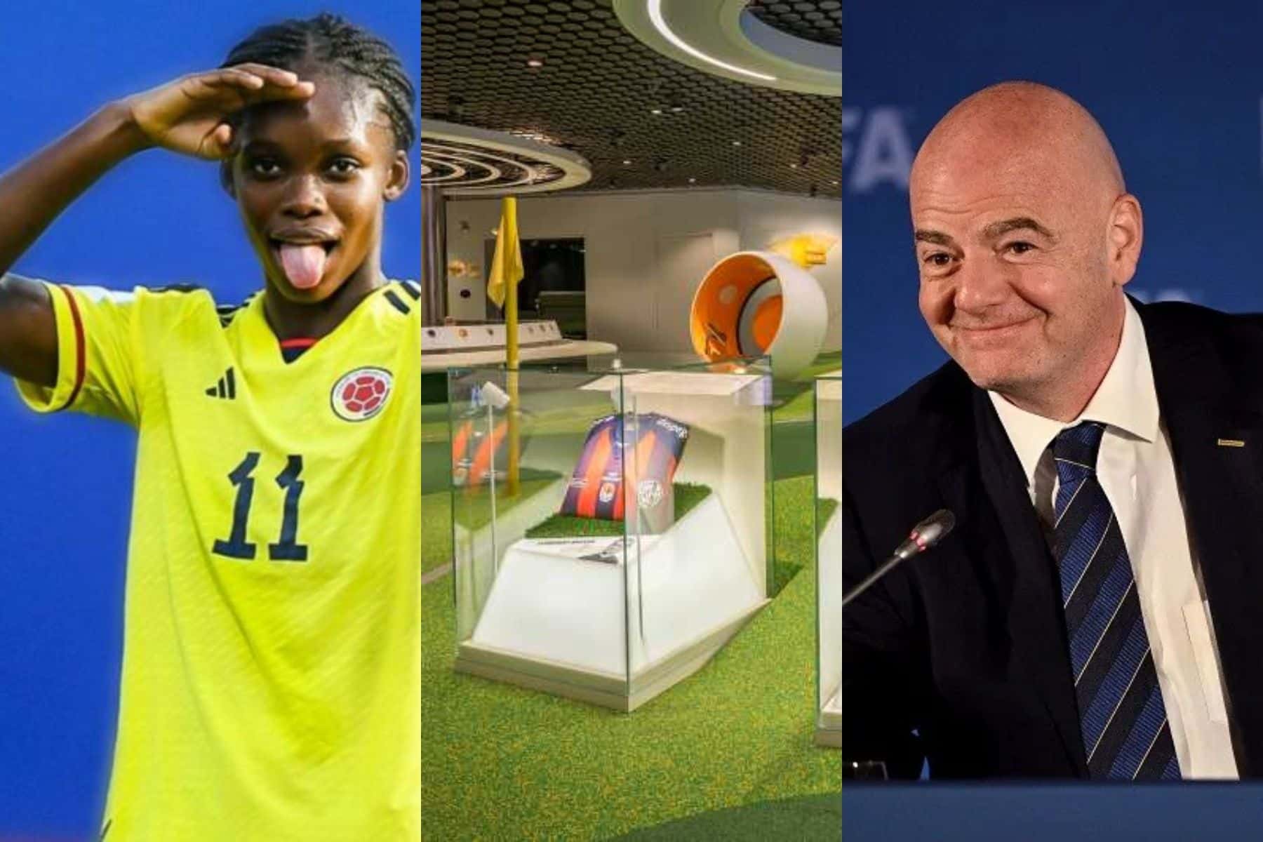 La FIFA tuvo un gesto con Linda Caicedo en el museo que colocaron en Qatar.