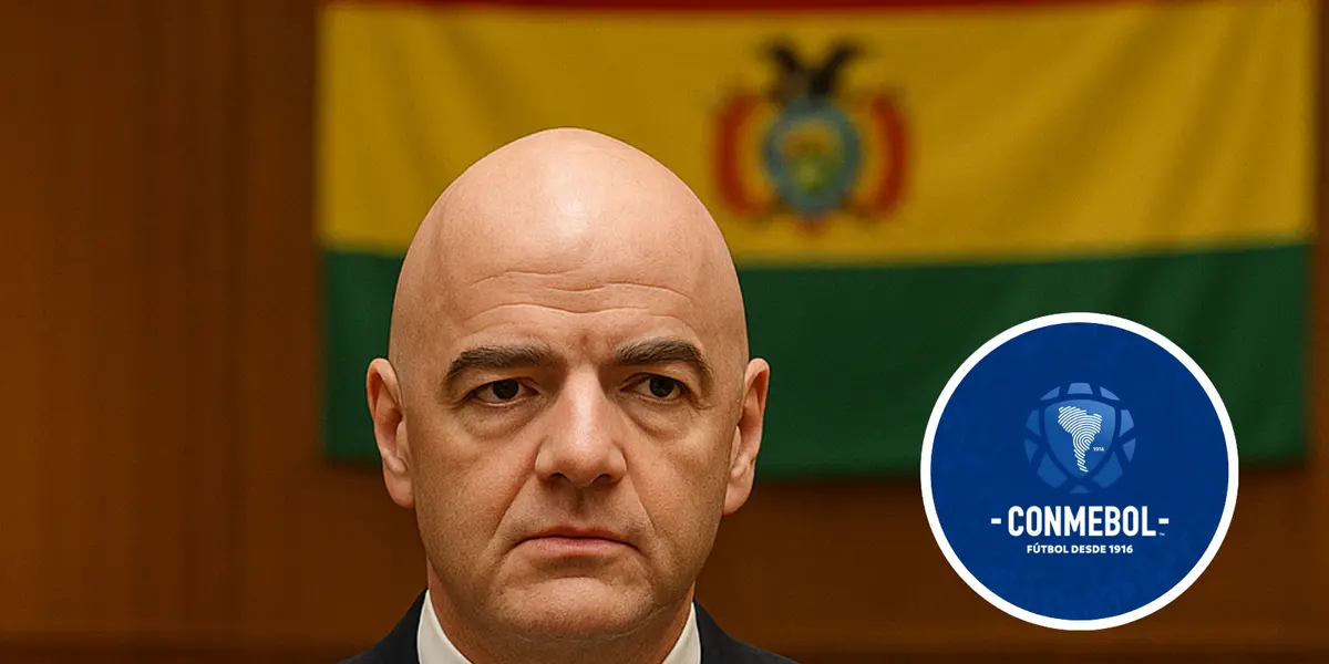 La FIFA y CONMEBOL atentas a Bolivia respecto a un delicado caso de dopaje Foto: Conmebol y ChatGPT
