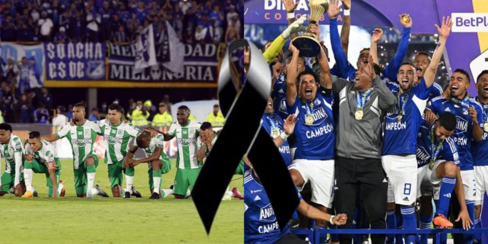 La final de Millonarios FC y Atlético Nacional dejó un luto en Colombia.