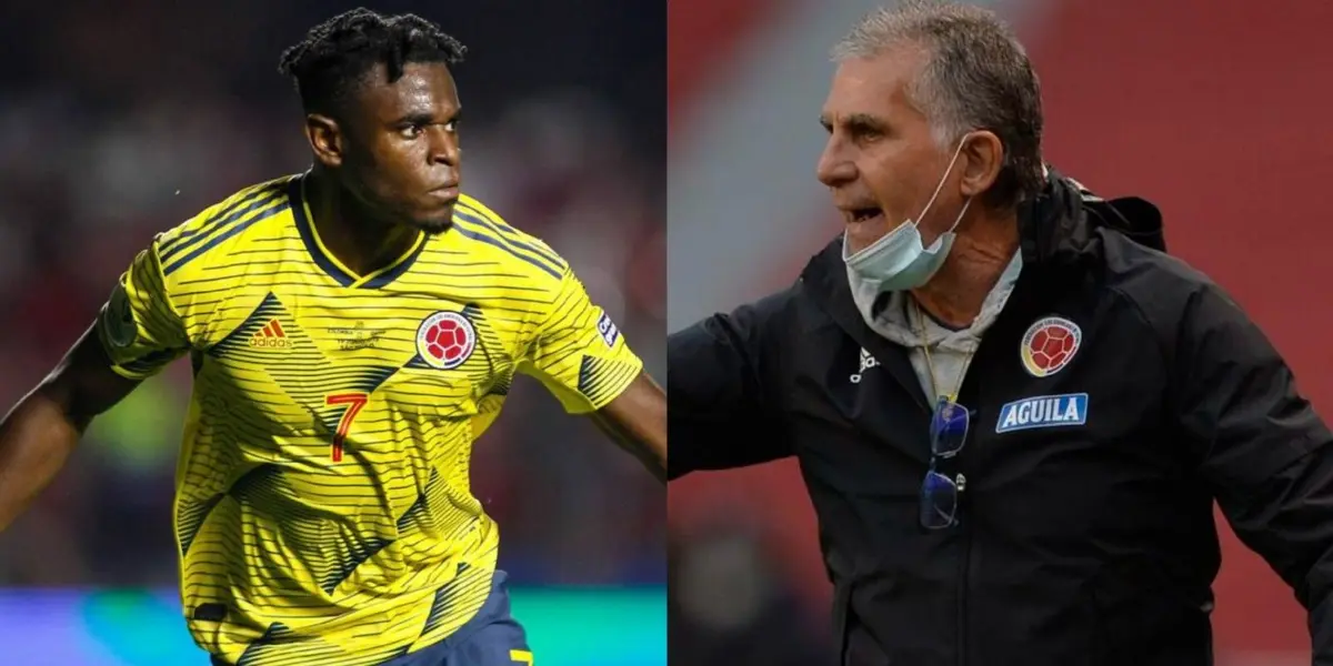 La goleada para Colombia, a manos de Ecuador, sigue dando que hablar y ahora fue el turno de Duván Zapata y lo que hizo a Queiroz