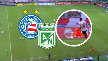 La gran atajada de Ospina que salvó a Nacional en su duelo clave por la Libertadores Foto: Escudoteca y Captura de ESPN