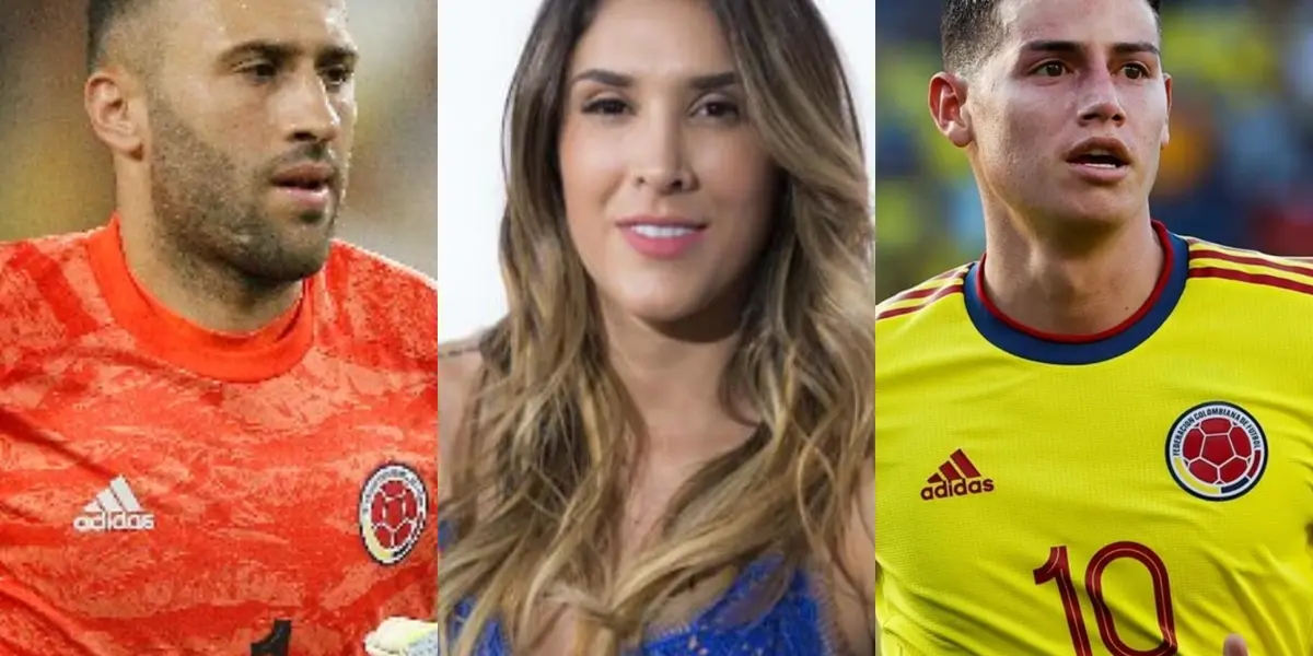 La hermana de David Ospina se pronunció en las redes sociales para hacer una solicitud y así proteger a su hermano y al mismo tiempo a su ex esposo que es James Rodríguez.