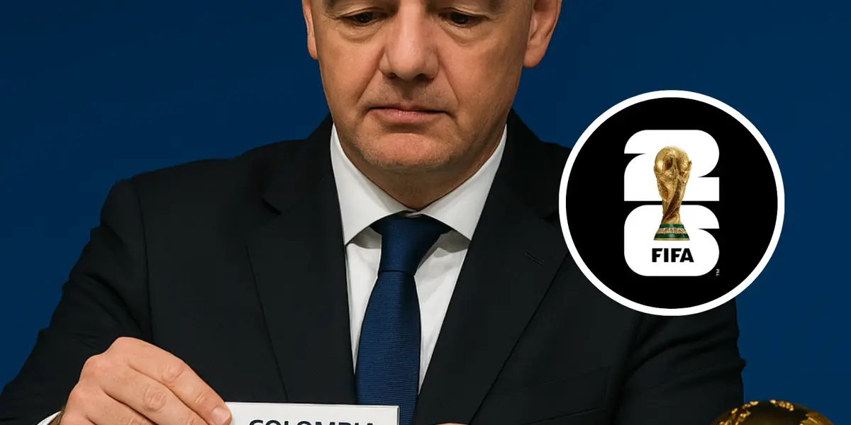 La IA realizó el simulacro del sorteo de la Copa del Mundo para la Selección Colombia, conoce el resultado Foto: FIFA y Chat GPT