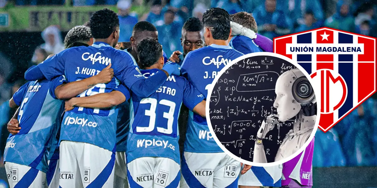 La IA se la juega por completo y esto predice sobre el Millonarios vs Unión Magdalena Foto: MFC, Pexels y Escudoteca