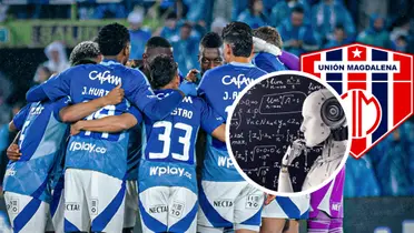 La IA se la juega por completo y esto predice sobre el Millonarios vs Unión Magdalena  Foto: MFC, Pexels y Escudoteca
