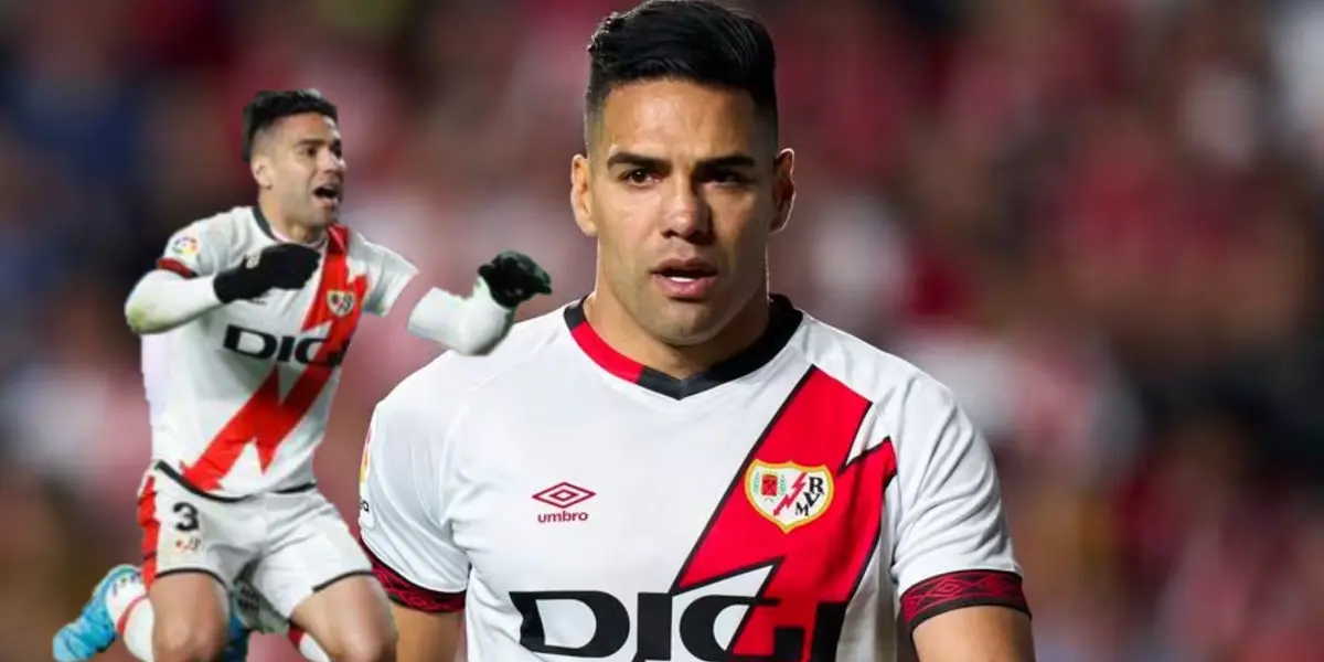La inesperada noticia que le llegó a Radamel Falcao del Rayo Vallecano de España (Foto tomada Semana)