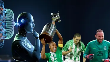 La inteligencia artificial eligió al mejor jugador en la historia de Nacional. Foto tomada de GAMCO, Agencia IP, El Colombiano, RCN