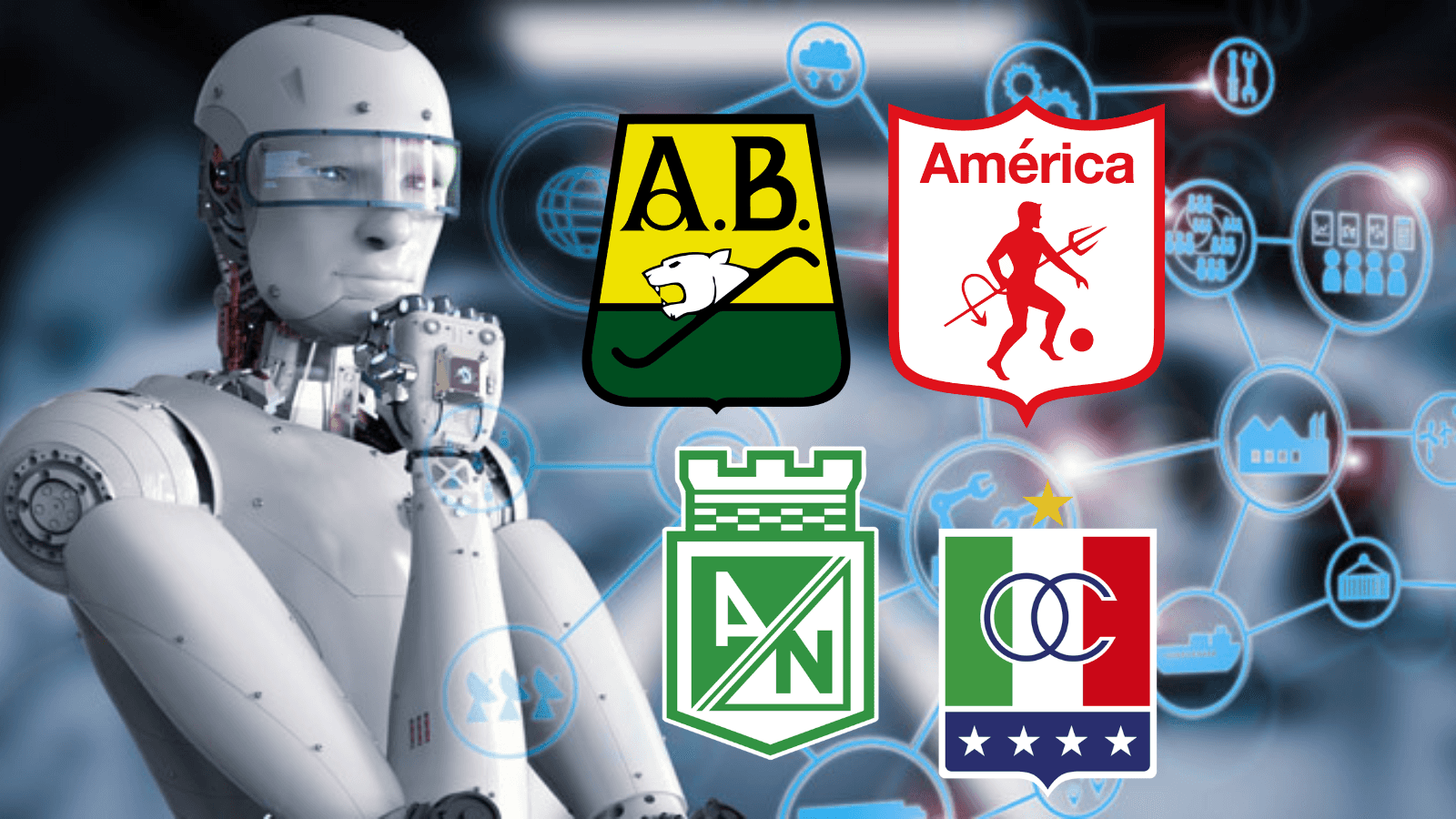 La Inteligencia Artificial se la juega con los equipos colombianos Foto: SCI Web y Escudoteca