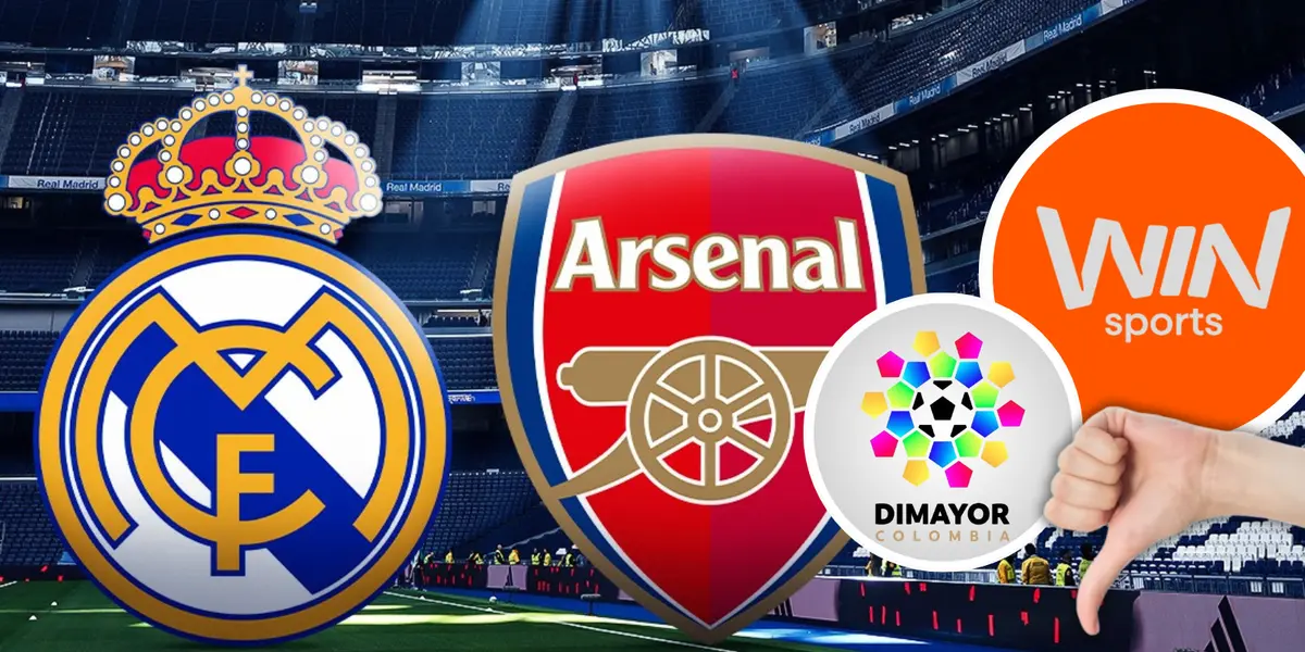 ¿DIMAYORADA? La jugada de Win mientras Real Madrid y Arsenal jugarán por Champions League