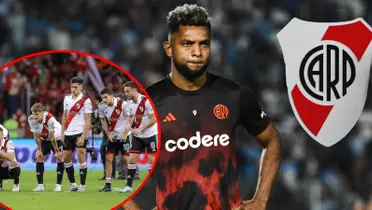 La jugada sucia en River Plate contra Borja exJunior (Semana-Goal)