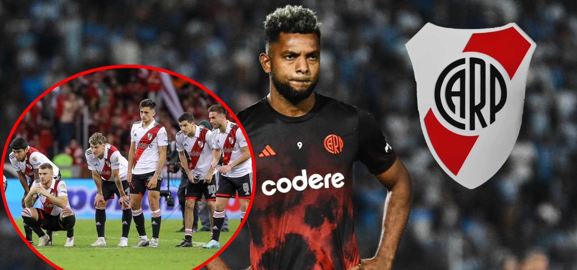 La jugada sucia en River Plate contra Borja exJunior (Semana-Goal)