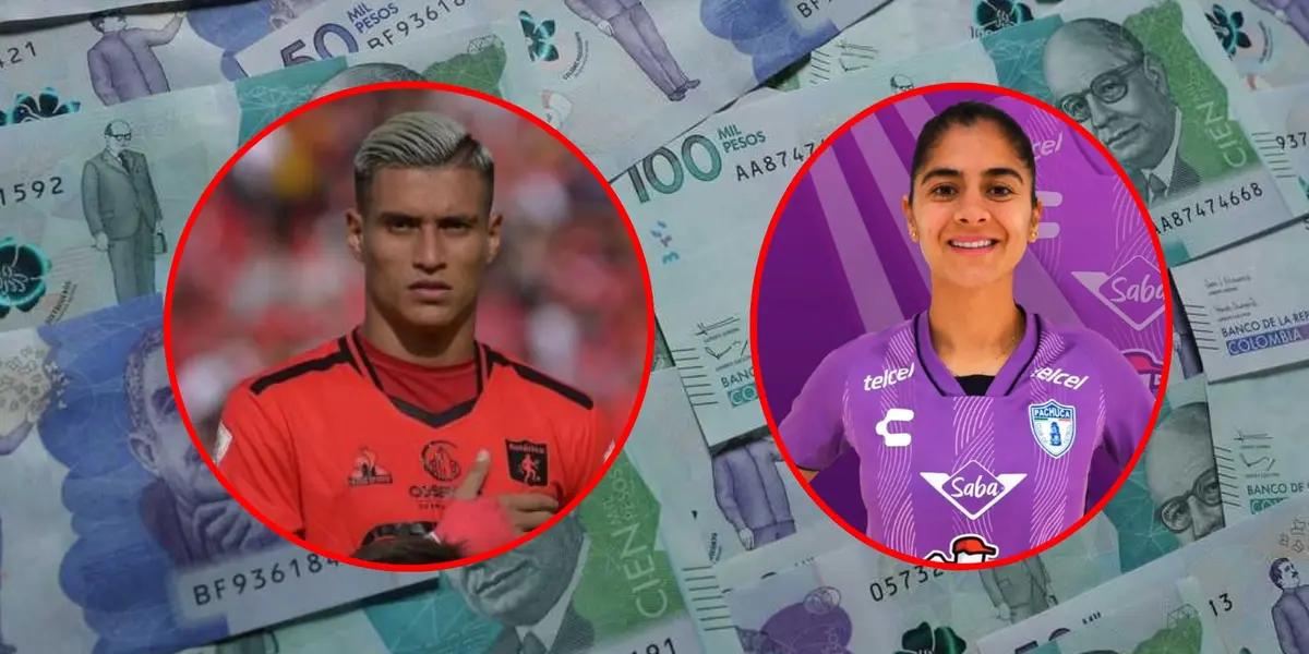 La jugadora colombiana fue transferida por una insólita cifra vs Juan Camilo Portilla