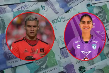 La jugadora colombiana fue transferida por una insólita cifra vs Juan Camilo Portilla