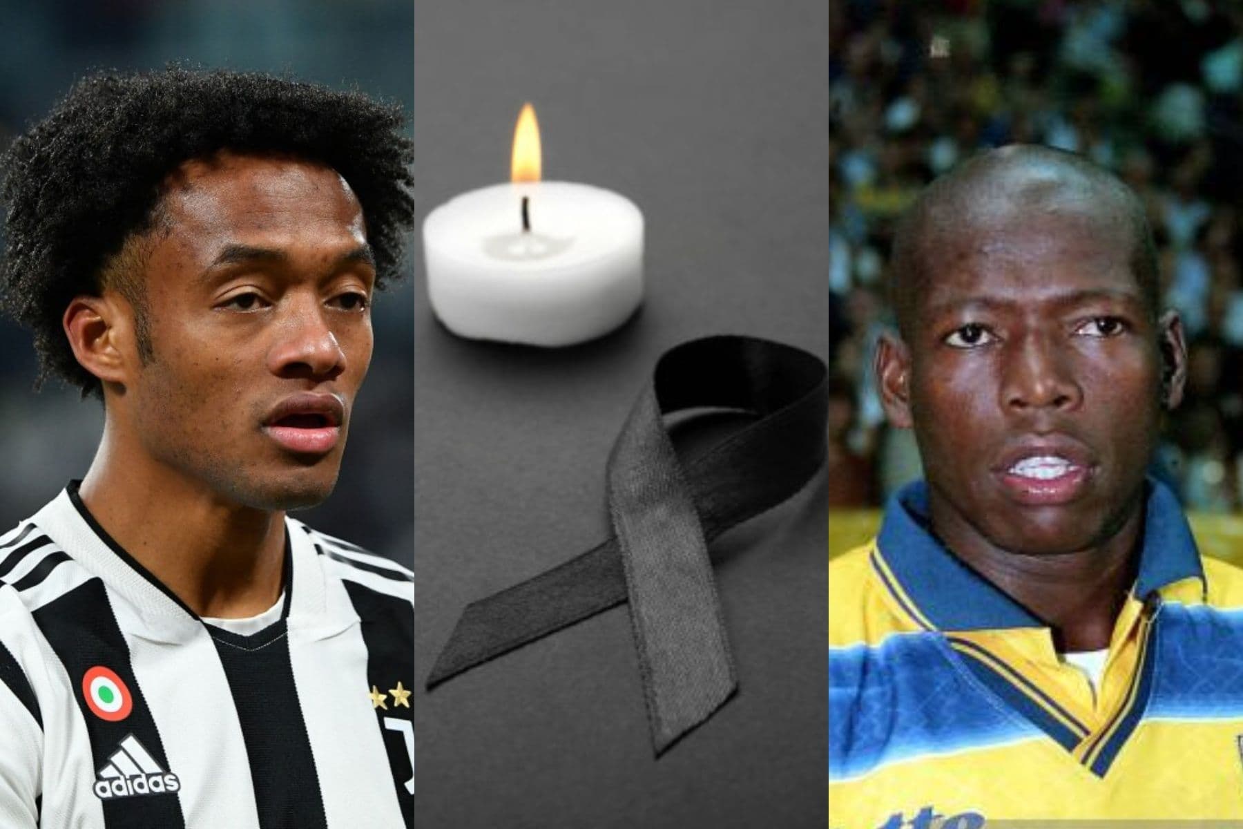 La Juventus en donde juega Cuadrado está de luto por la muerte de un ex jugador que era competencia de Faustino Asprilla en los año 90.
