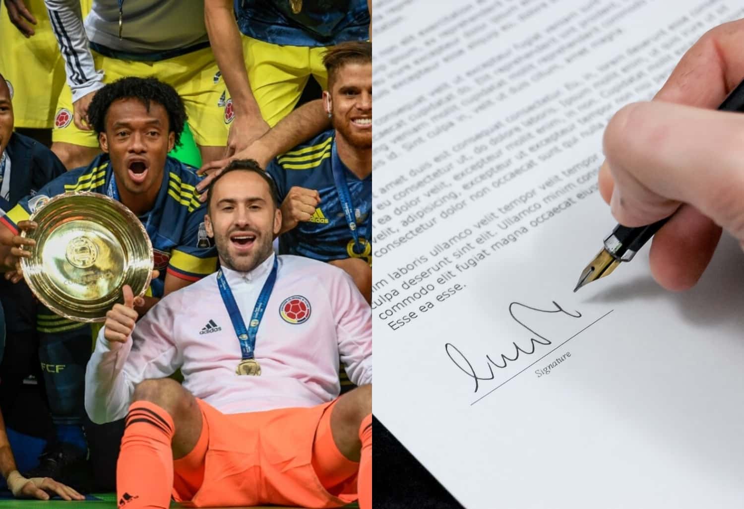 La Lazio tiene en la mira a un destacado colombiano, se trata de David Ospina y le saldría gratis su pase.