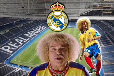 La leyenda de la Selección Colombia promociona a una marca que patrocina a clubes como el Real Madrid.