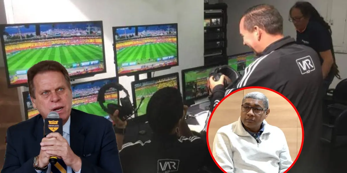 La liga colombiana se derrumba por el mal arbitraje (Foto tomada de El Tiempo, Caracol Radio)