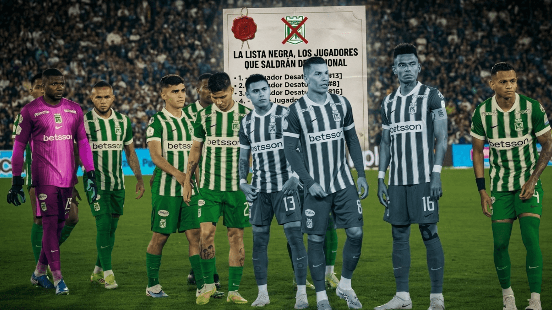 La lista de jugadores de Nacional que saldrían para el próximo semestre