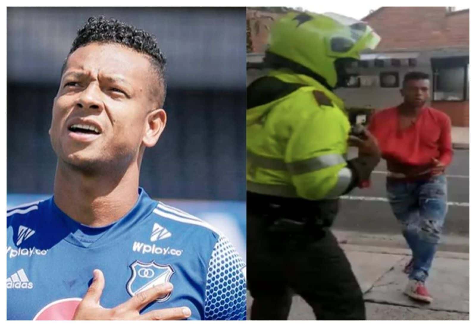 La madre del futbolista de Millonarios rompió el silencio tras la pelea que protagonizó su hijo.