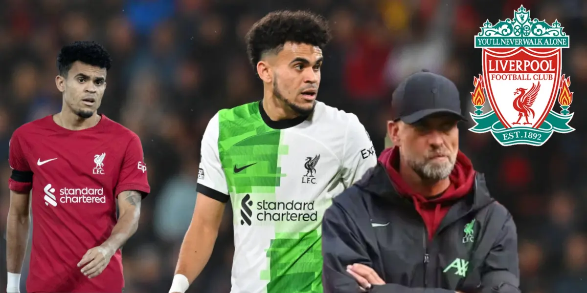 La mala noticia que llega desde Liverpool a Luis Díaz y no es por Jürgen Klopp