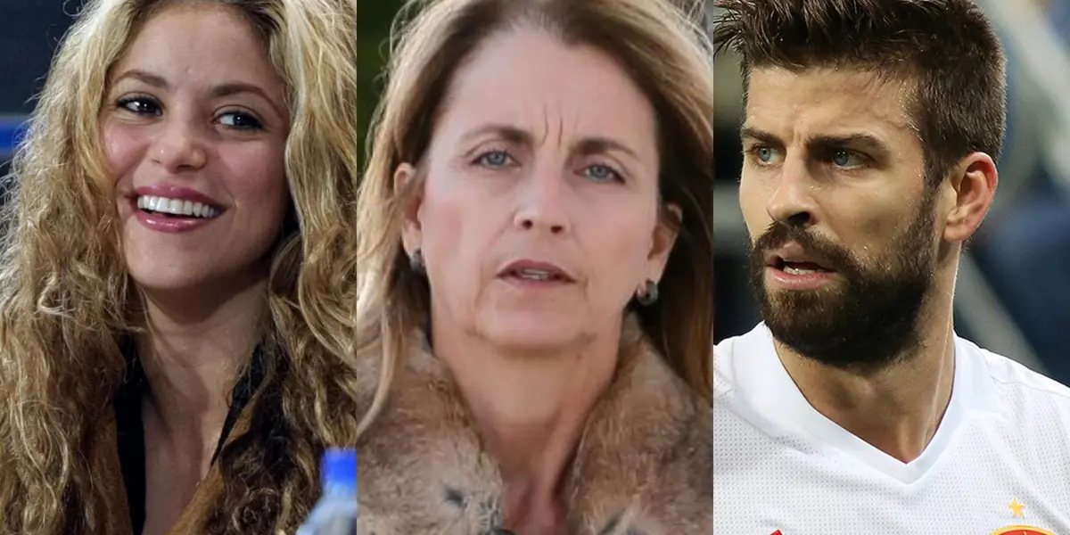 La mamá de Gerard Piqué estaría a favor de Shakira en esta polémica que hay con el ex jugador del FC Barcelona.