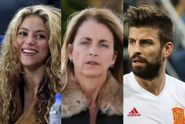 La mamá de Gerard Piqué estaría a favor de Shakira en esta polémica que hay con el ex jugador del FC Barcelona.