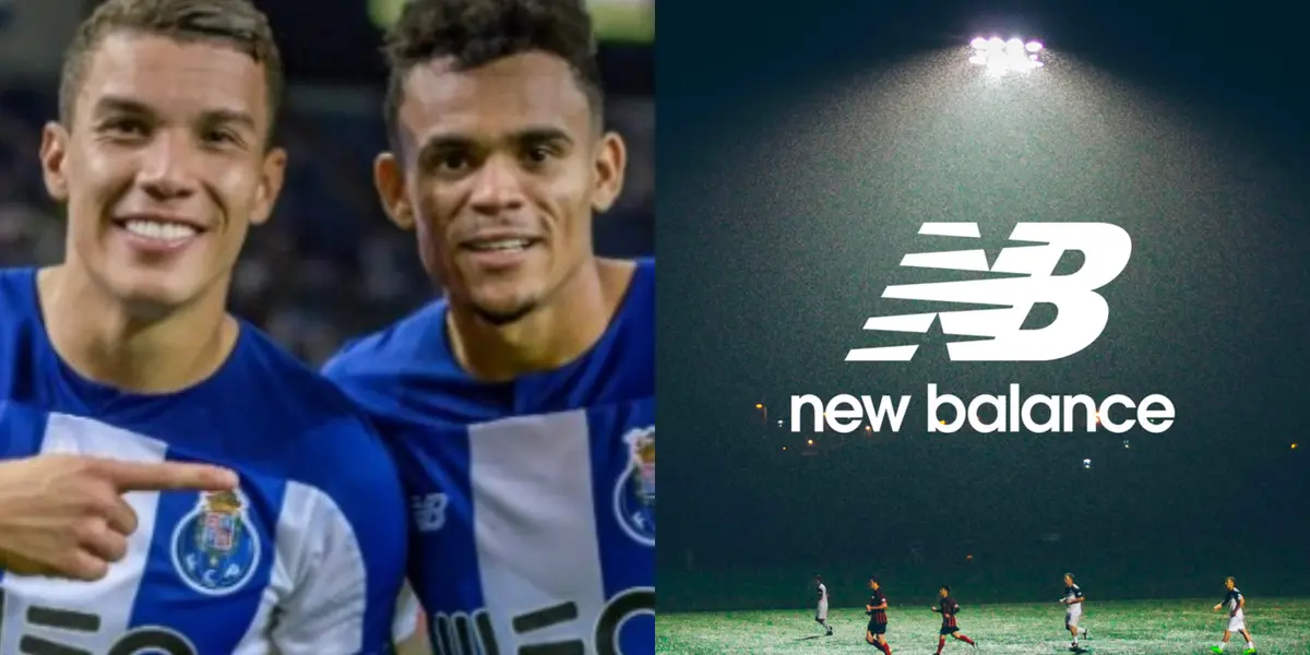 La marca New Balance le realizó un homenaje a 4 jugadores del FC Porto y los colombianos Luis Díaz y Mateus Uribe, fueron seleccionados para rendirles un homenaje por una nueva gesta del equipo portugués.
