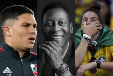 La muerte de Pelé tiene a Brasil y al mundo de luto, en paralelo se conoció que Juan Fernando Quintero está en la mira de un importante club carioca.