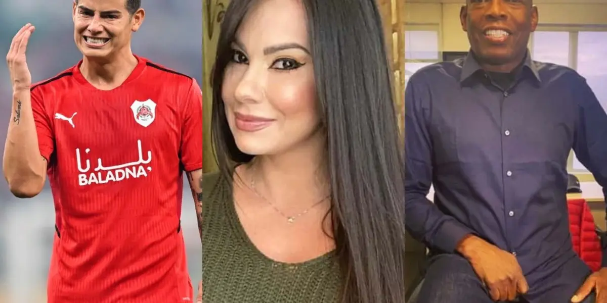 La mujer reveló detalles de la conversación que tuvo con James Rodríguez en Medellín