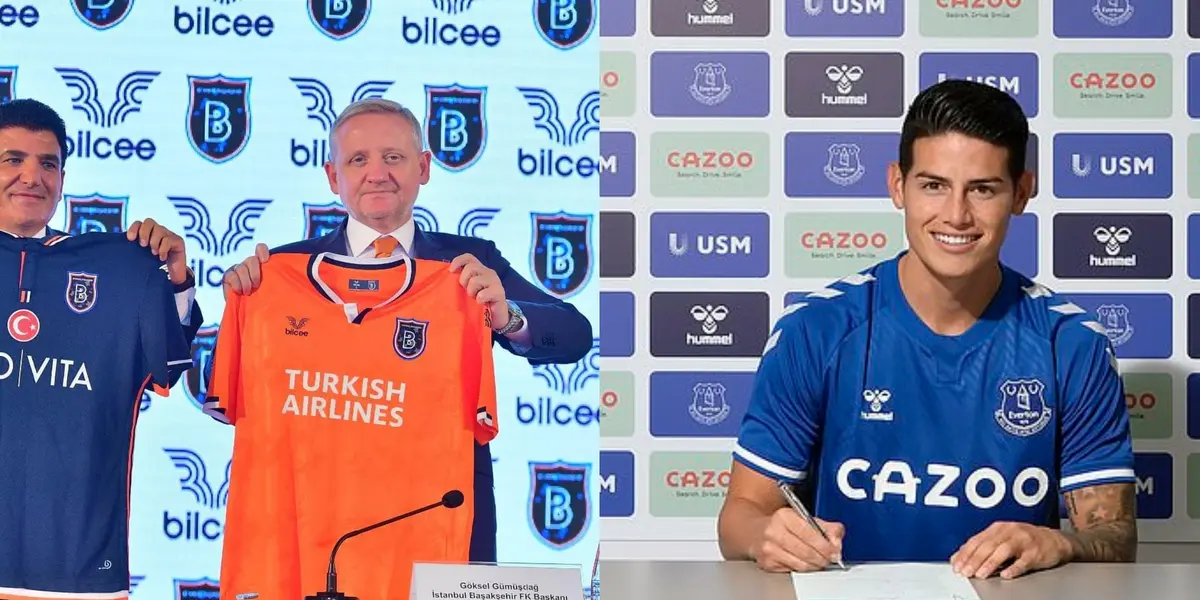 La oferta económica del club turco İstanbul Başakşehir convenció al Everton para hacer efectivo el traspaso de James Rodríguez. Sin embargo, el colombiano tiene la última palabra. 