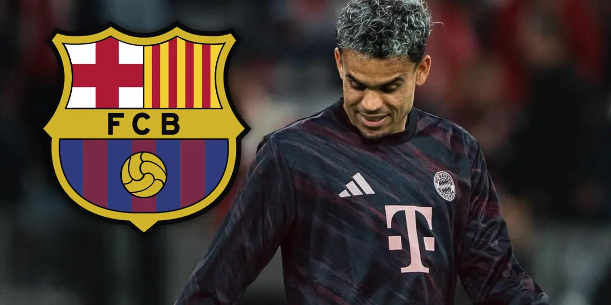 La opción que Luis Díaz tuvo de llegar al FC Barcelona y confesó Foto: Luis Díaz y Escudoteca