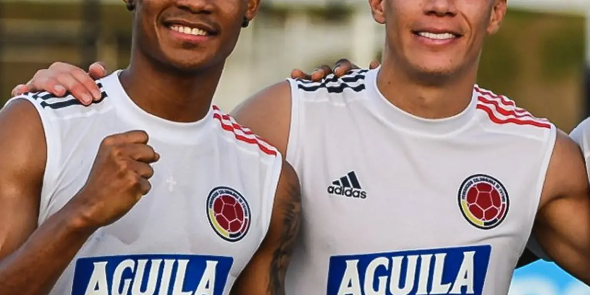 La pareja de recuperación de la Selección Colombia, se asombran del nivel mostrado por Andrés Colorado y los demás jóvenes en amistoso frente a Honduras.