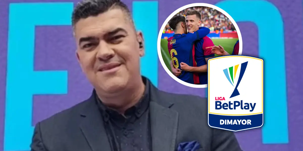 La picante crítica de Eduardo Luis al FPC por un factor especial Foto: Captura de Win Sports, Escudotexa y FC Barcelona