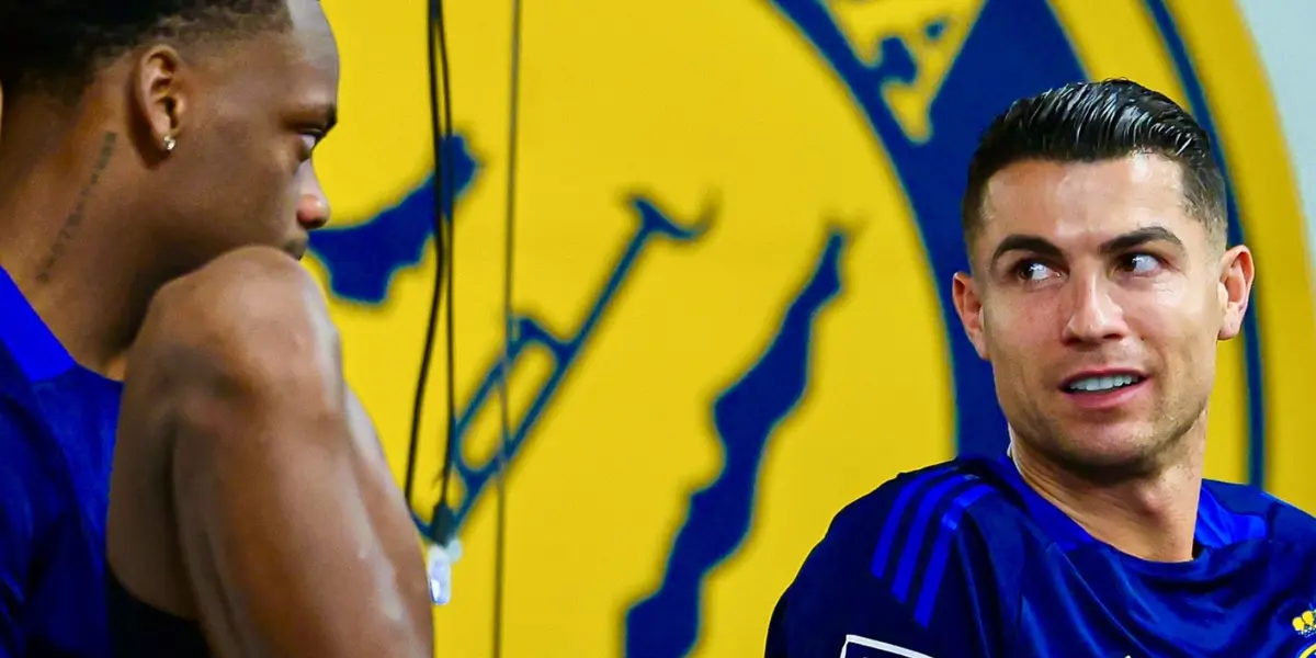 El golpe bajo que Cristiano Ronaldo le dio a Jhon Jader Durán previo a salir del Al Nassr