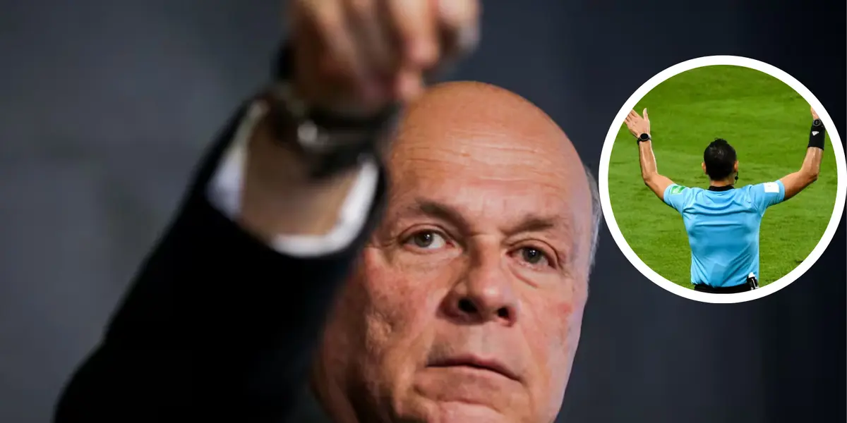 La picante revelación de Carlos Antonio Vélez sobre el arbitraje colombiano Foto: